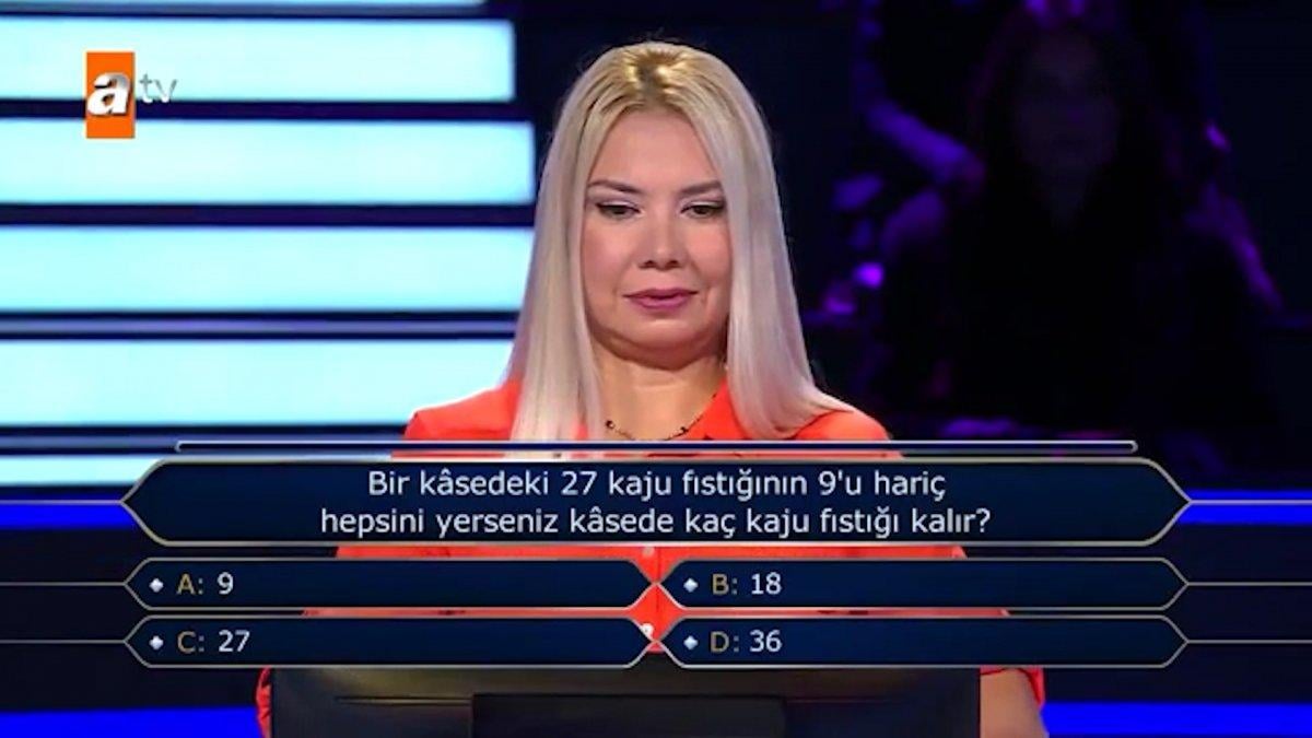Kim Milyoner Olmak İster'de yatırım uzmanı, ikinci soruda elendi
