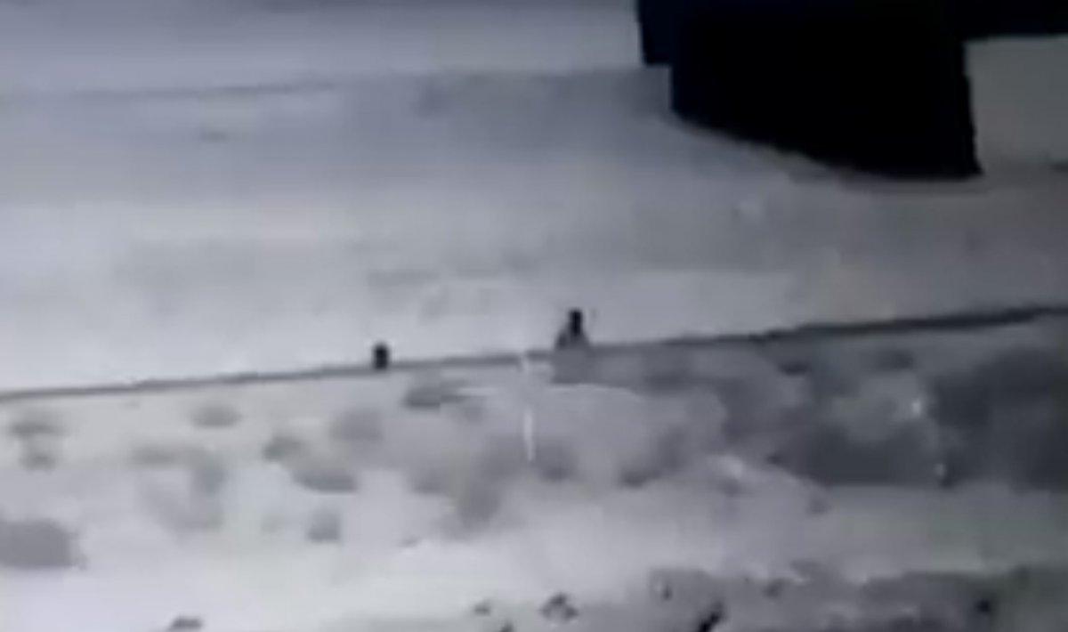 Sızma girişiminde bulunan teröristlerin etkisiz hale getirildiği anlar