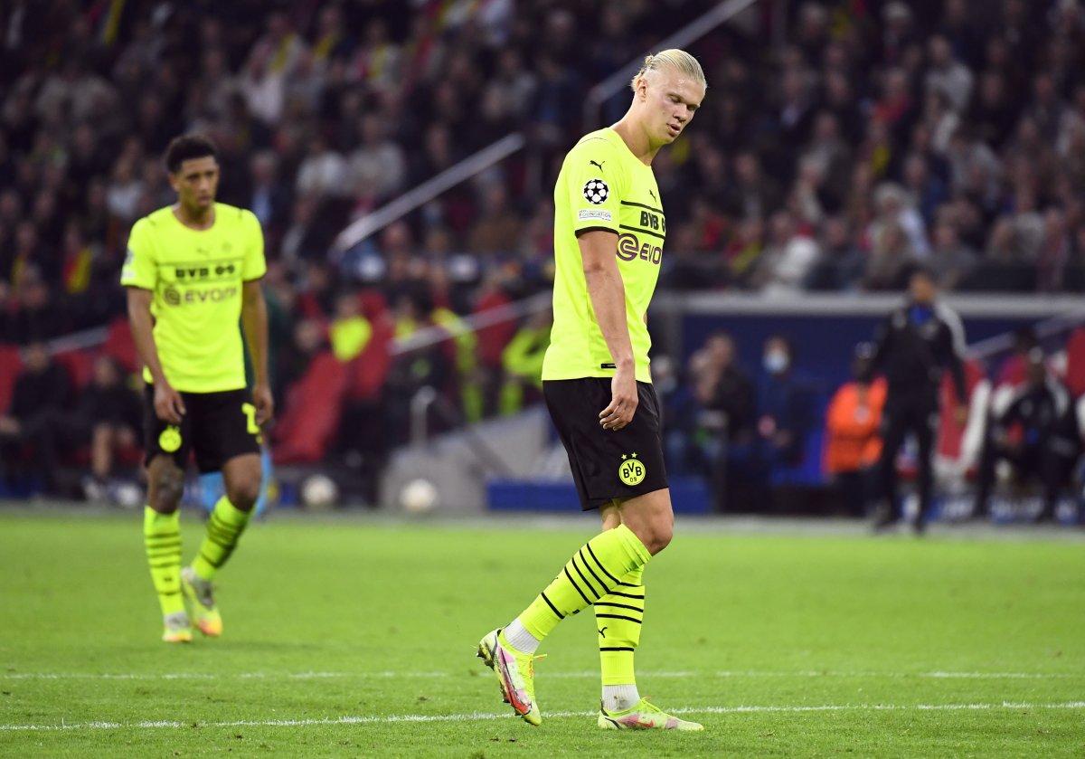 Haaland, ilk yarının sonuna kadar yok