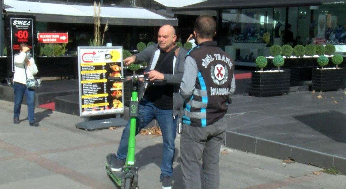 İstanbul'da elektrikli scooter sürücülerine ceza yağdı
