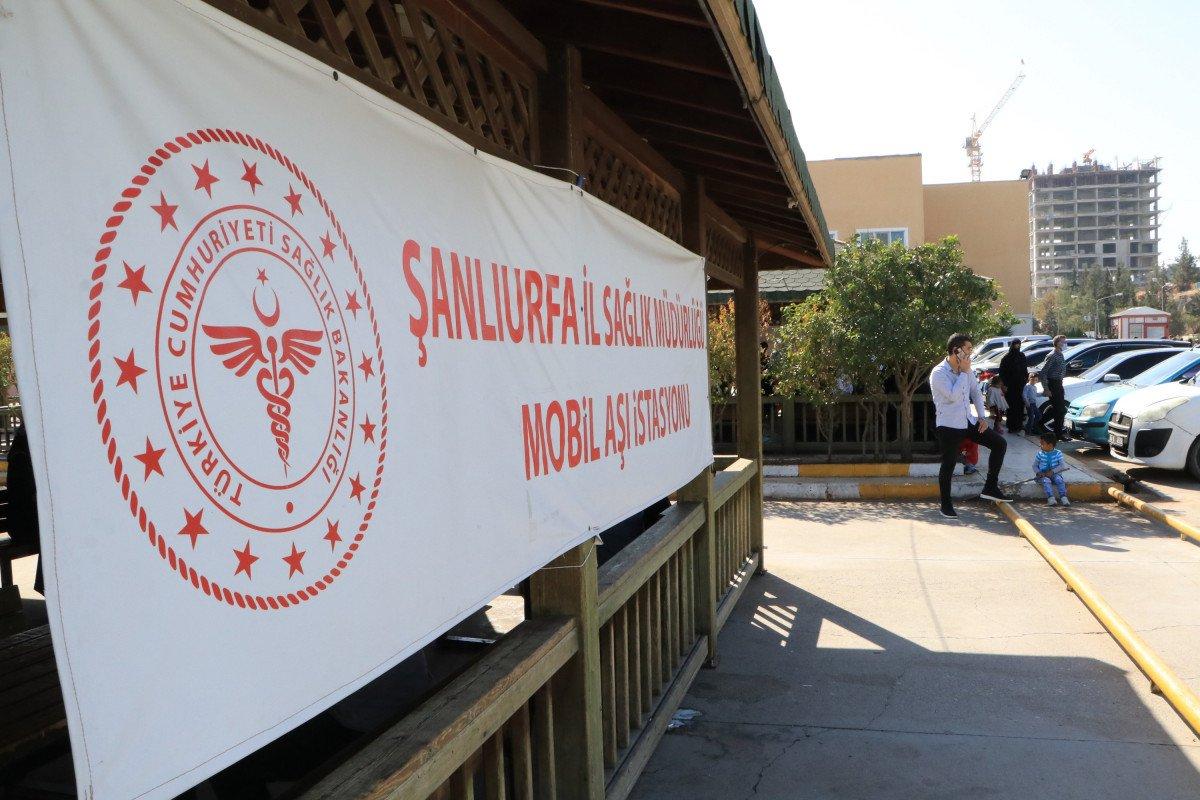 Şanlıurfa'da aşı odaları boş kaldı