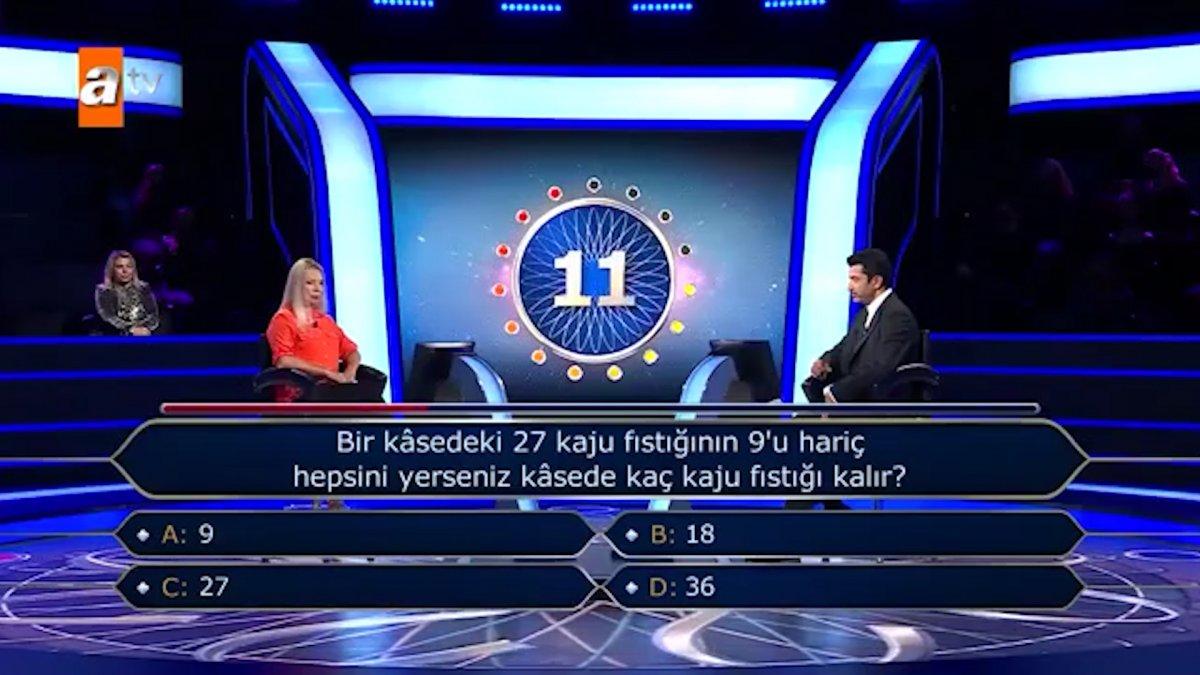 Kim Milyoner Olmak İster'de yatırım uzmanı, ikinci soruda elendi