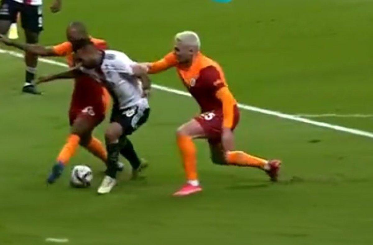 Derbiye damga vuran ofsayt ve penaltı pozisyonu