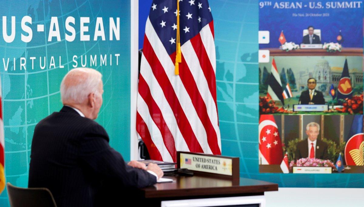 Joe Biden, ASEAN zirvesine katıldı