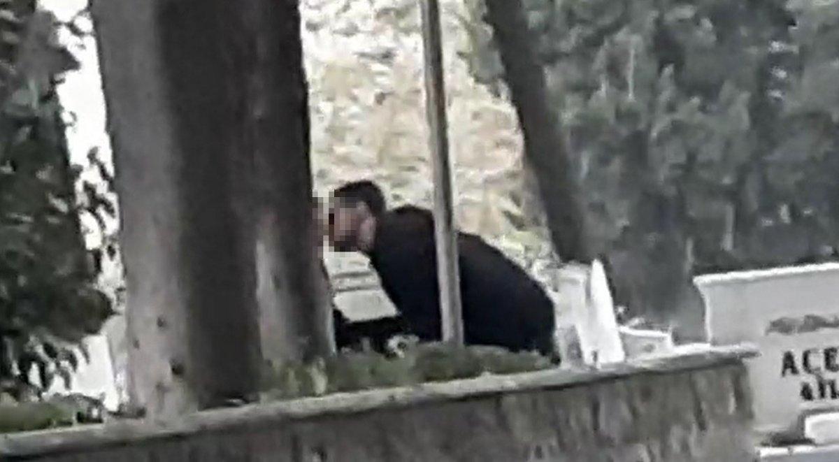 Edirnekapı Şehitliği'nde tepki çeken görüntüler