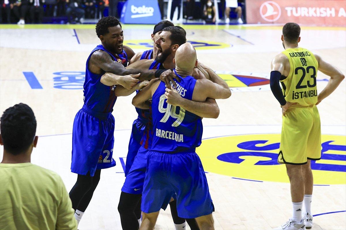 Fenerbahçe Beko, Barcelona'ya 74-76 mağlup oldu