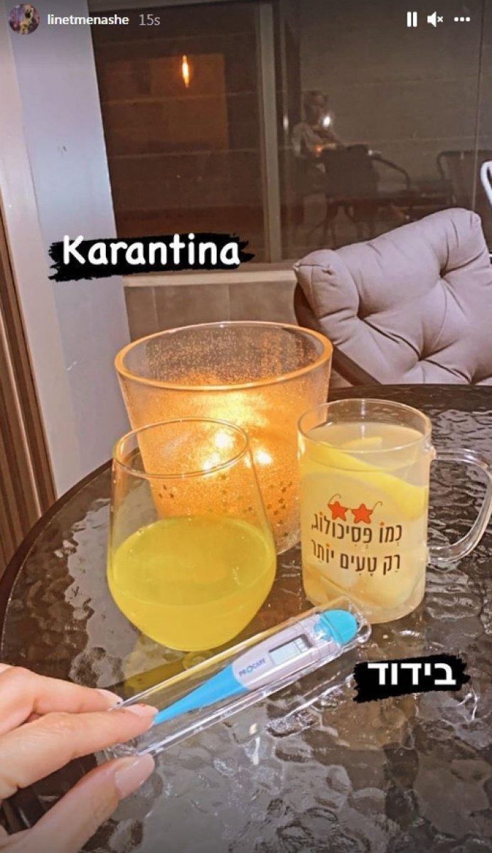 Linet koronaya yakalandı