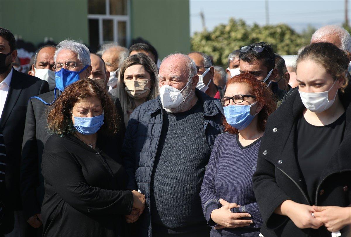 Musa Eroğlu'nun eşi son yolculuğuna uğurlandı