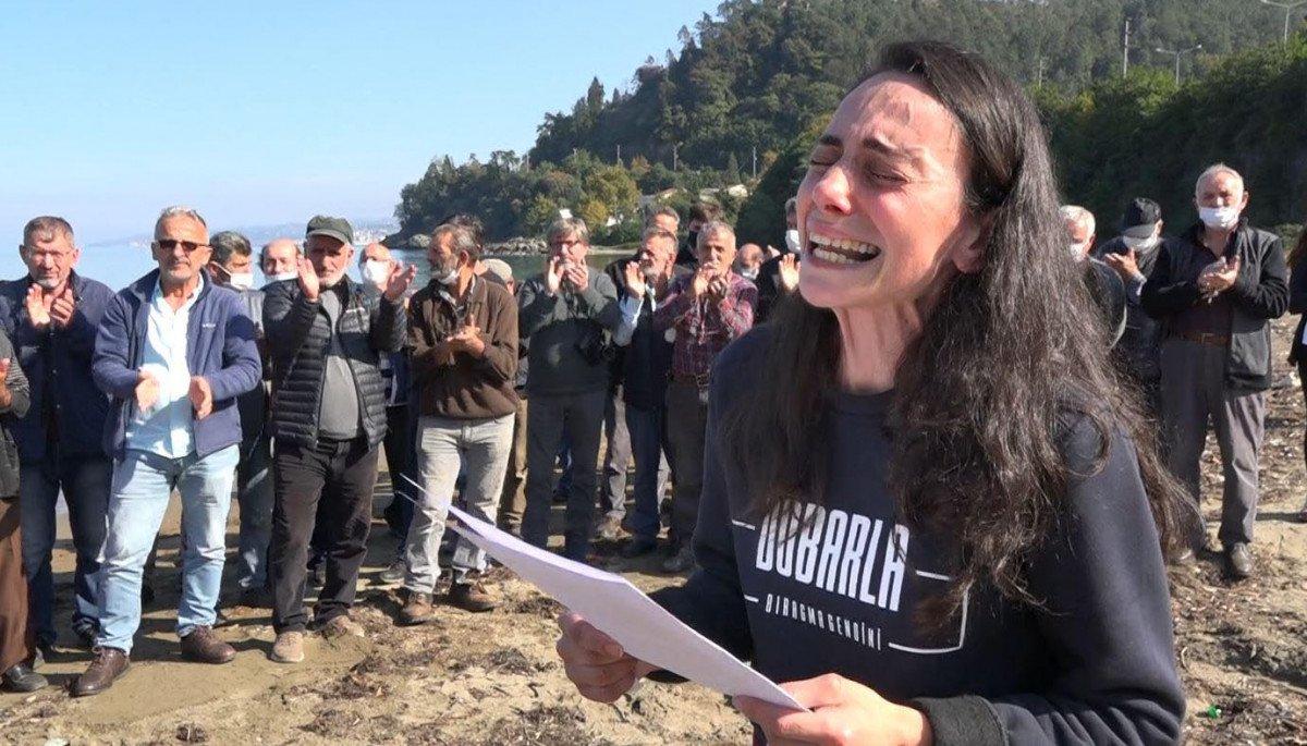 Trabzonlu çevreci ressamın evi yangında küle döndü