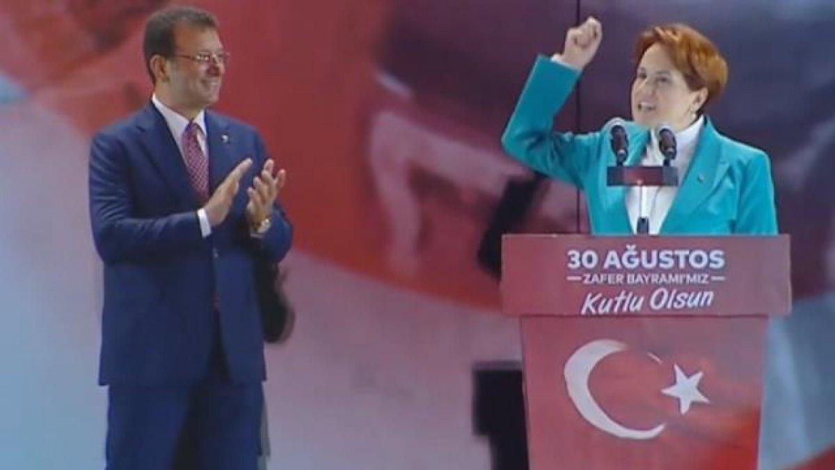 Meral Akşener: Ablam İmamoğlu'nun yüzünde 'Rabbi Yessir' görmüş