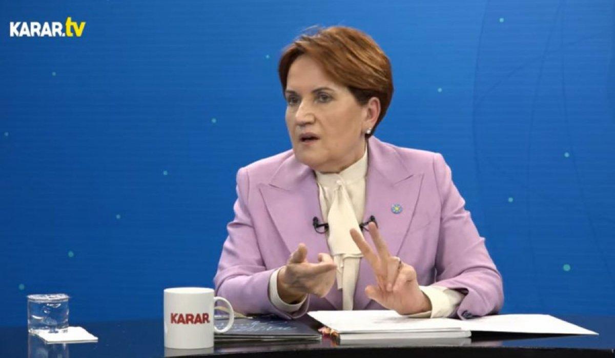 Meral Akşener: Ablam İmamoğlu'nun yüzünde 'Rabbi Yessir' görmüş