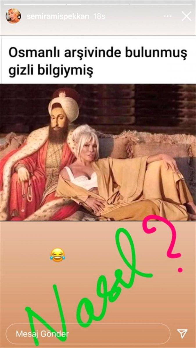 Semiramis Pekkan'dan Ajda Pekkan esprisi