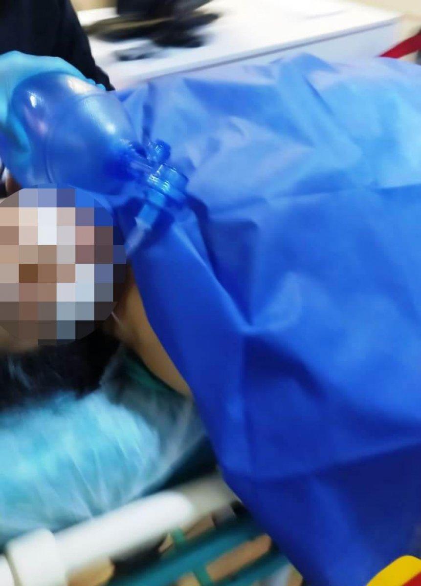 Gaziantep'te 500 lira nafaka isteyen eşini 12 yerinden bıçakladı