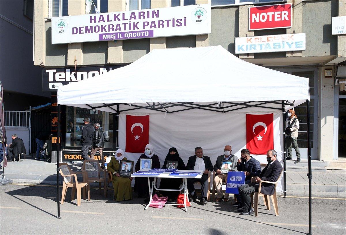 Muş'ta evlat nöbetindeki aile sayısı 13'e yükseldi