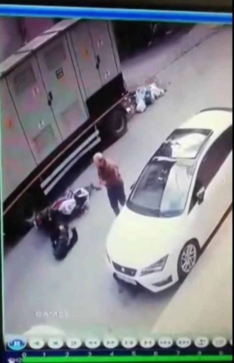 Esenyurt’ta kazaya sebep olan adamın umursamazlığı