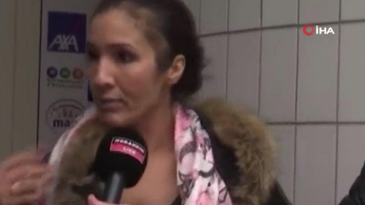 Fransa'nın İslam düşmanı siyasetçisinden 'başörtüsü çıkartma şovu'