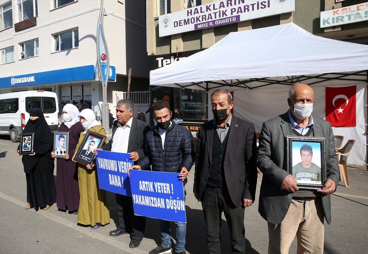 Muş'ta evlat nöbetindeki aile sayısı 13'e yükseldi