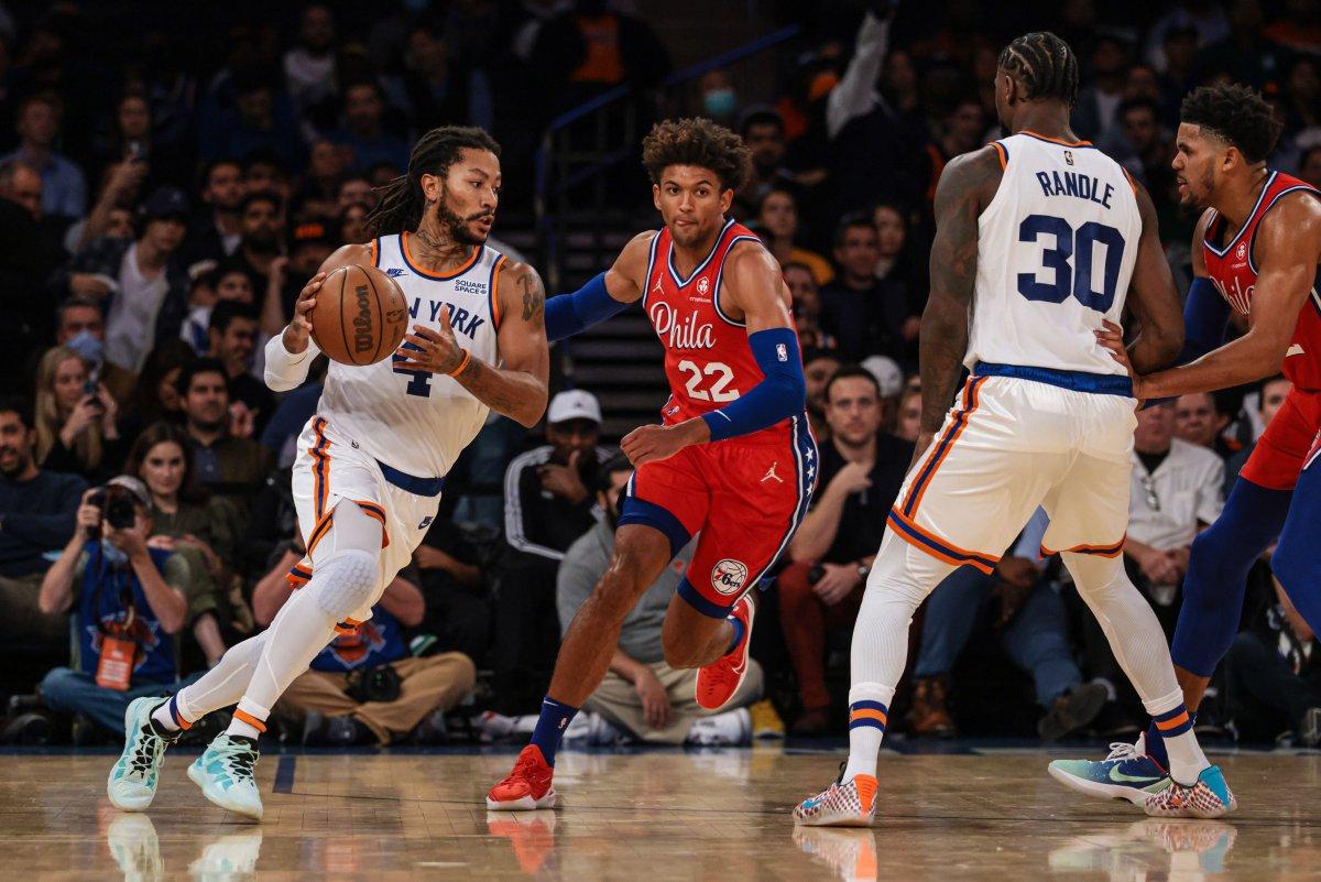 New York Knicks, Philadelphia 76ers'i 112-99 yendi