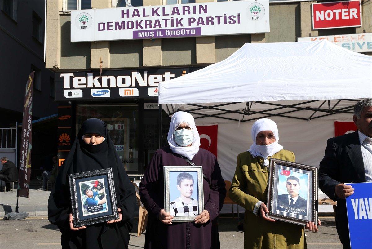 Muş'ta evlat nöbetindeki aile sayısı 13'e yükseldi