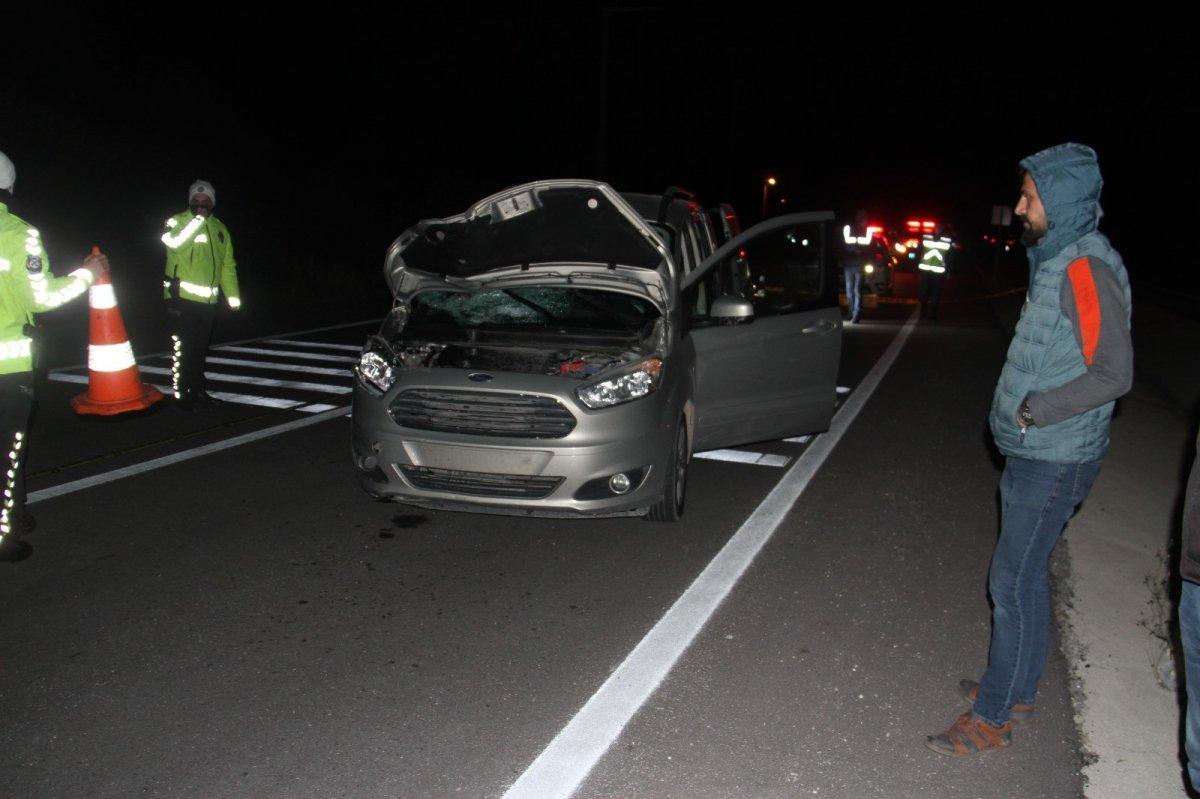 Konya'da arabanın vurmasıyla savrulan vatandaş hayatını kaybetti