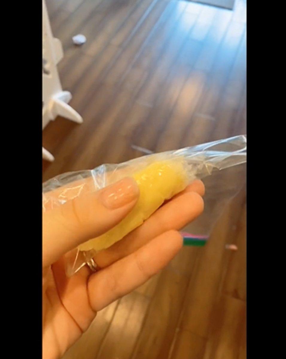 Kendi sütünden tereyağı yapıp kocasına yedirdi