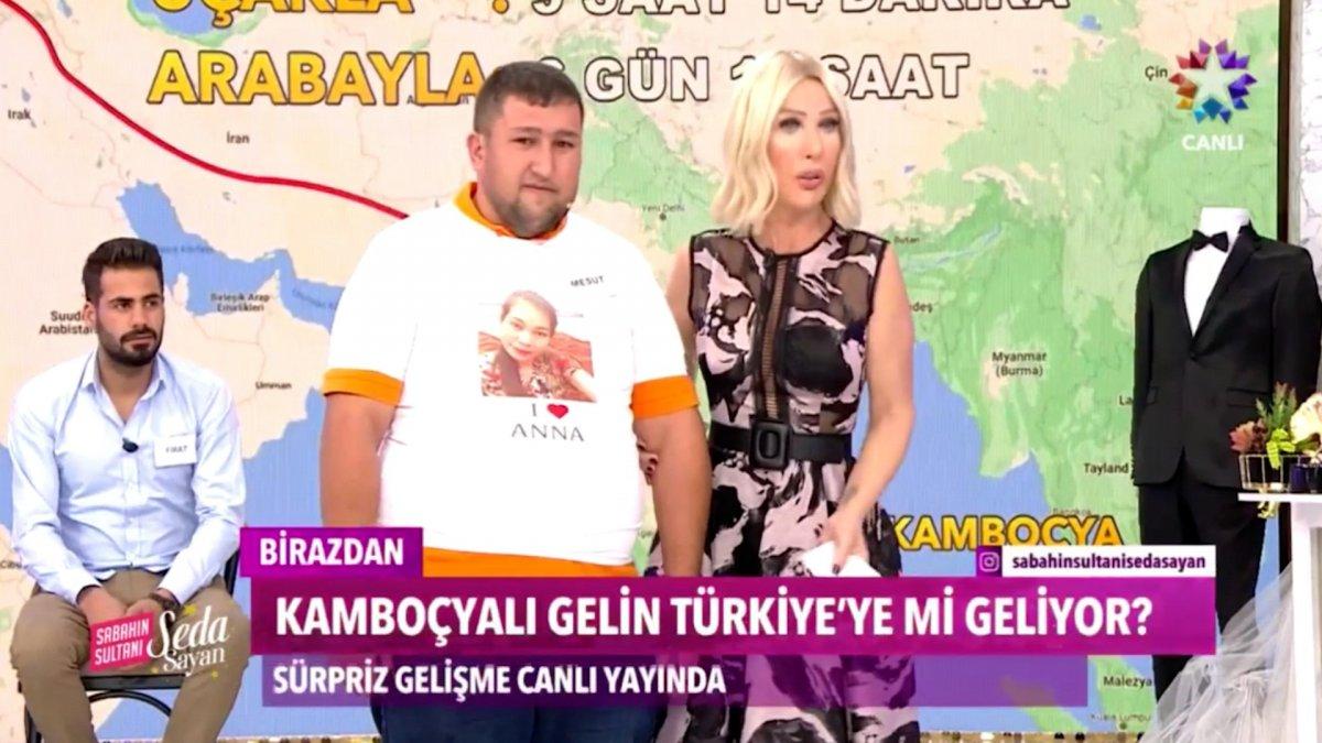 Seda Sayan’da, Kayserili Mesut’tan Kamboçyalı Anna’ya ilanı aşk