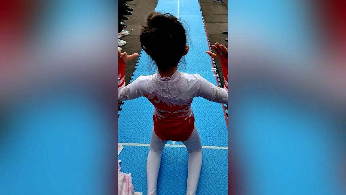 Çinli kız çocuğundan 3 dünya rekoru