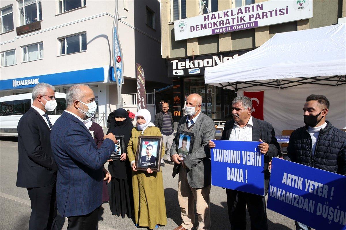 Muş'ta evlat nöbetindeki aile sayısı 13'e yükseldi