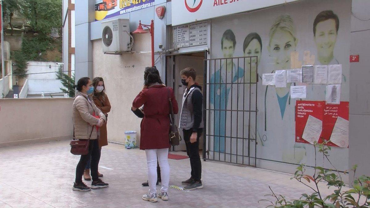İstanbul'da aile sağlık merkezinde tartışma