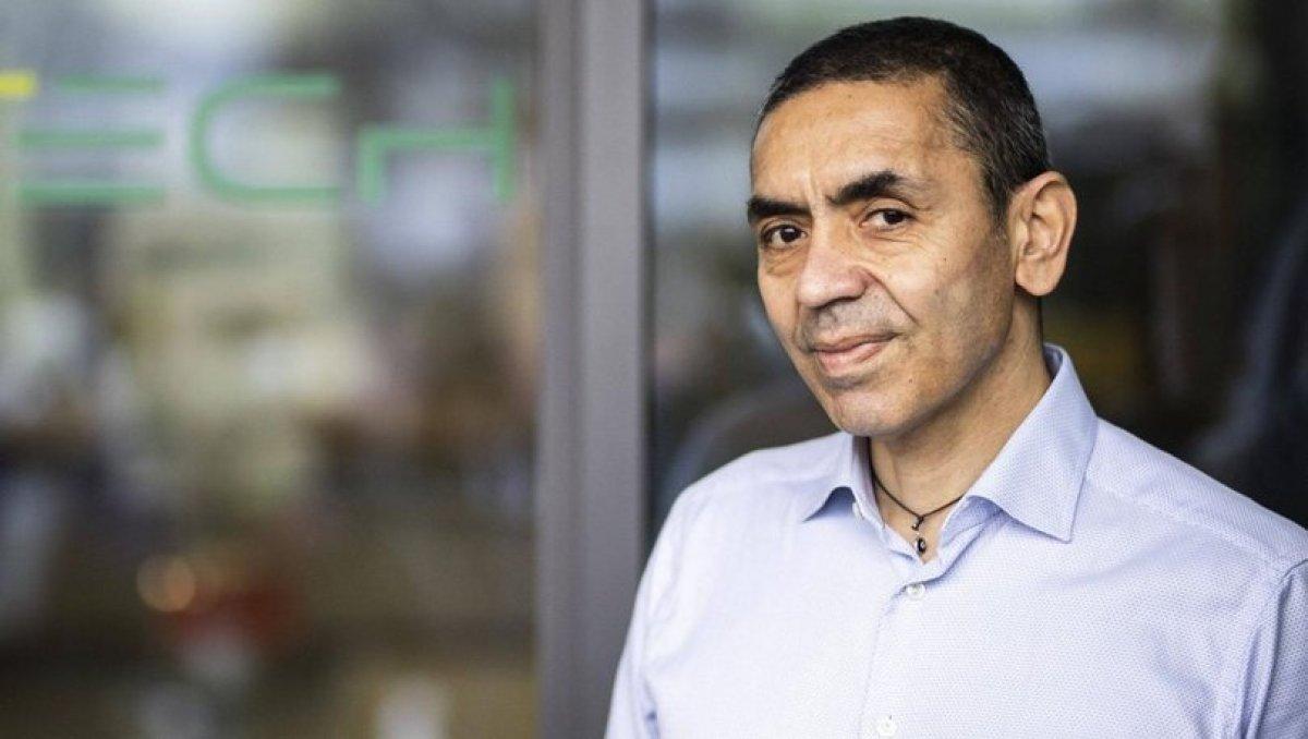 Uğur Şahin'in 'nazar boncuklu' kolyesi