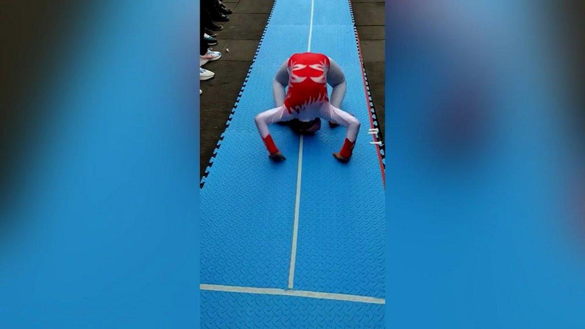 Çinli kız çocuğundan 3 dünya rekoru