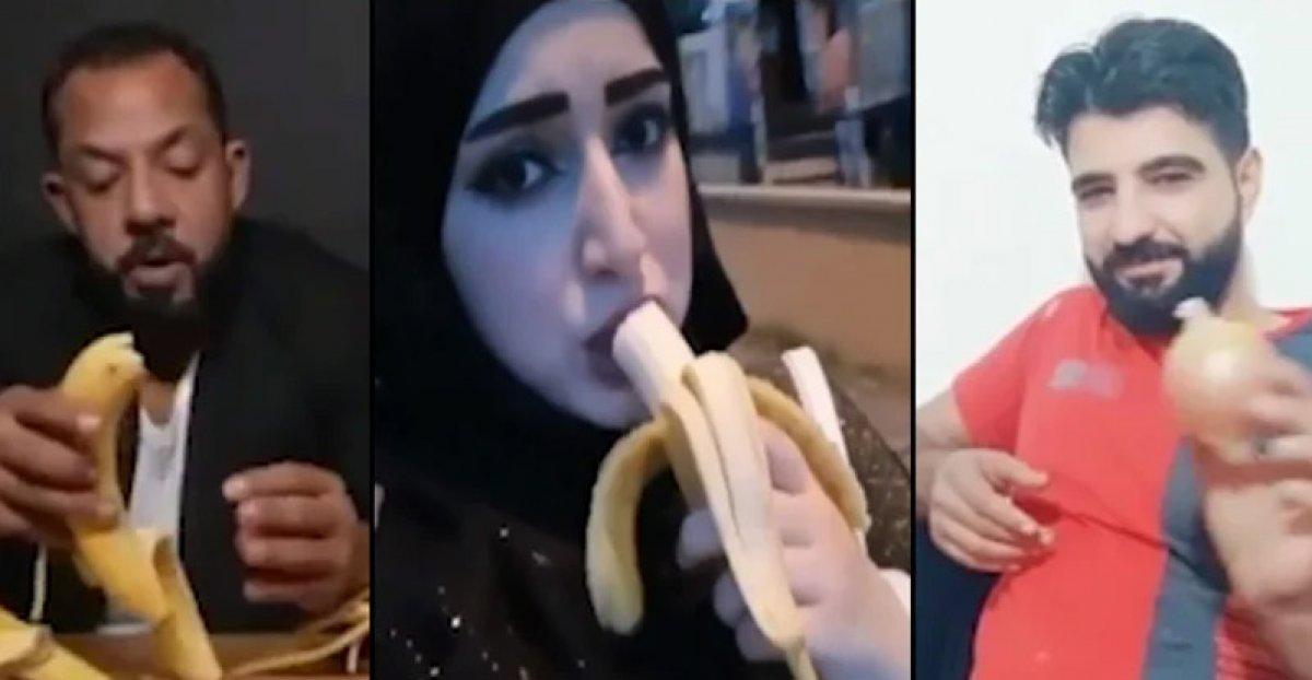 'Muz yeme' videosu paylaşan Suriyeli sığınmacılar sınır dışı edilecek