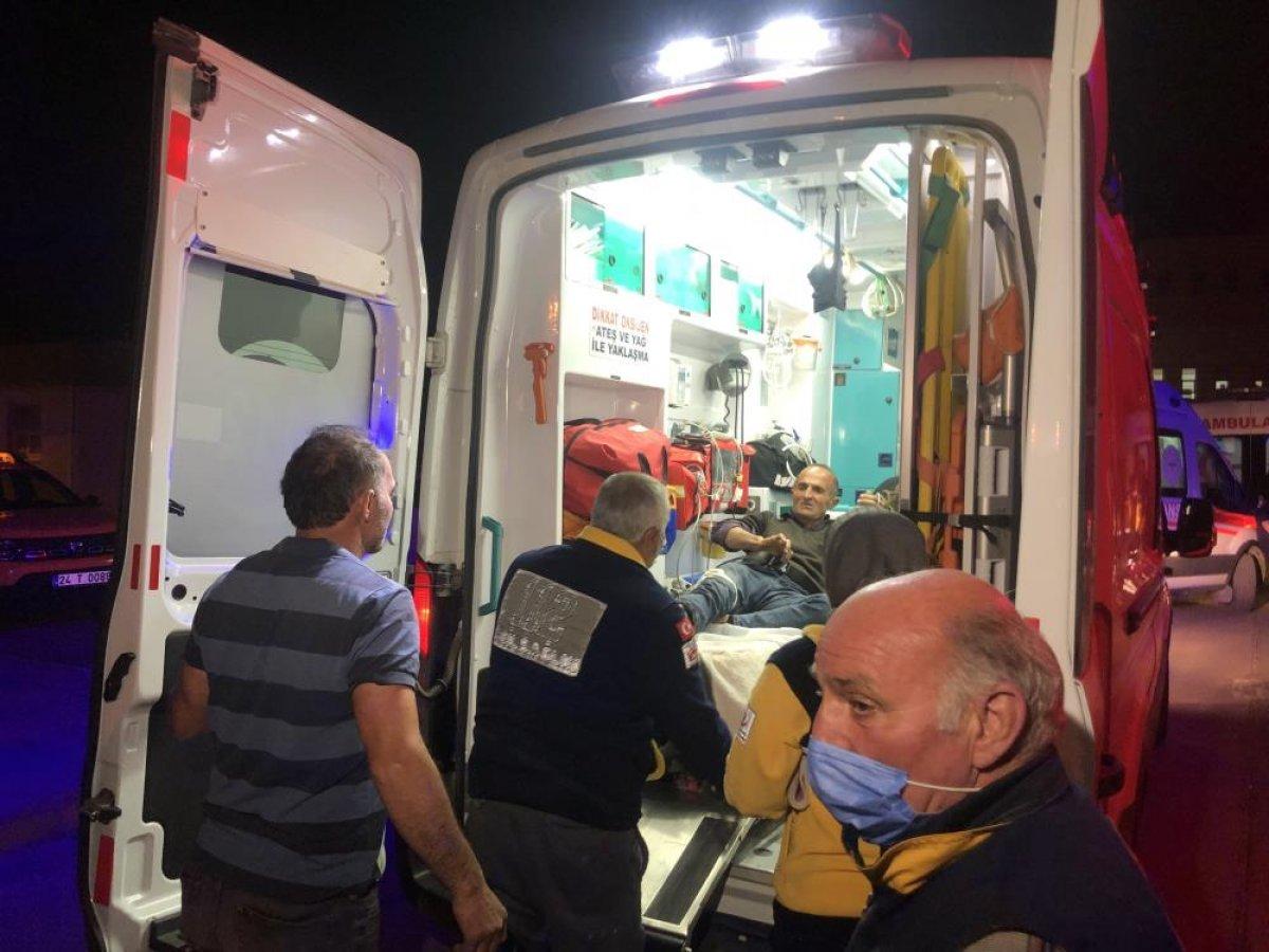 Erzincan’da ayı saldırısında yaralanan şahıs: Bir anda boynuma atladı