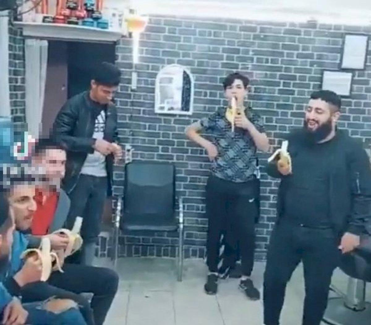 'Muz yeme' videosu paylaşan Suriyeli sığınmacılar sınır dışı edilecek