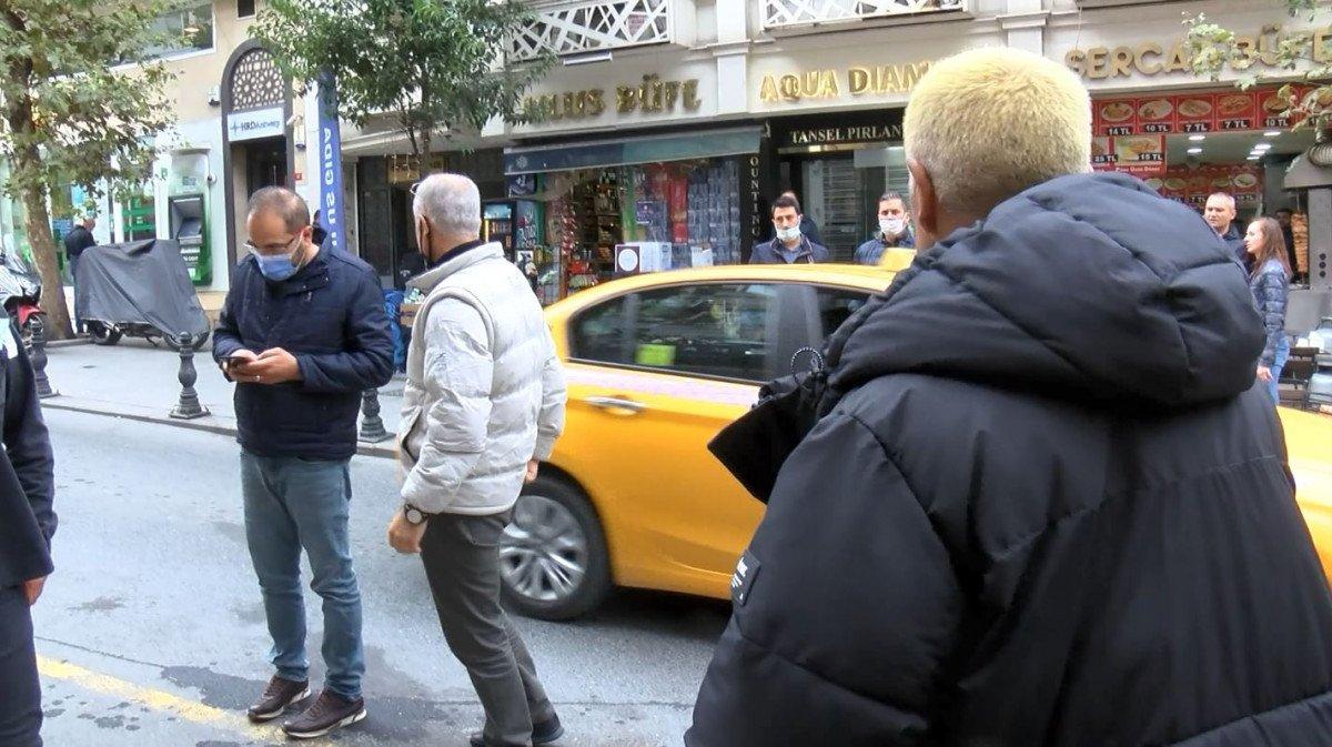 'Taksi' filminin başrol oyuncusu Samy Naceri İstanbul'da taksi bulamadı