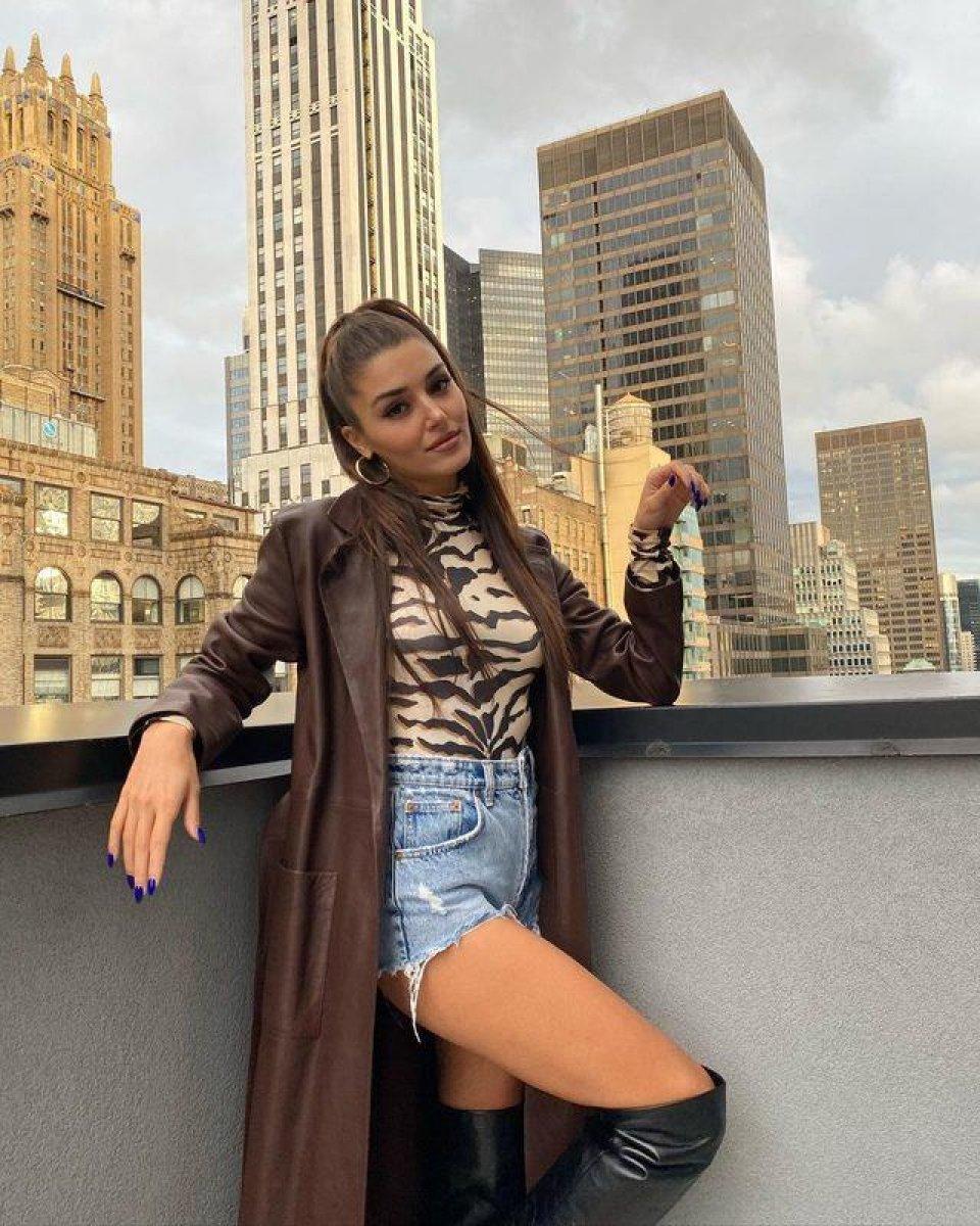 Hande Erçel, New York'ta