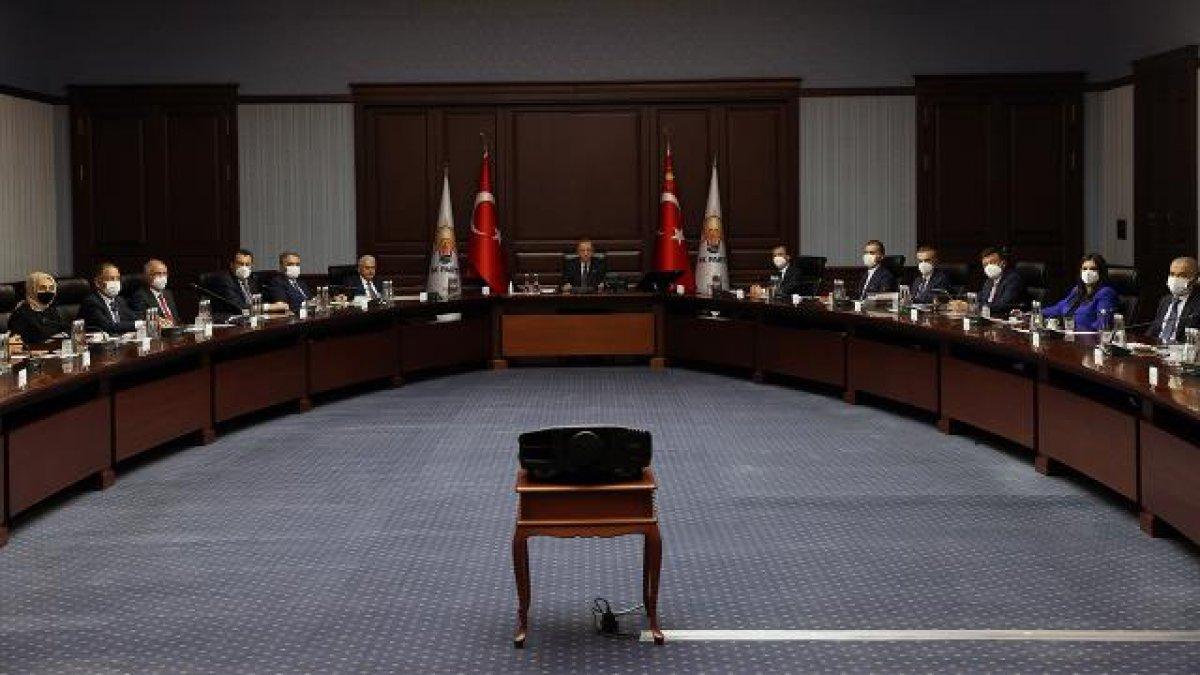 AK Parti Merkez Yürütme Kurulu toplandı