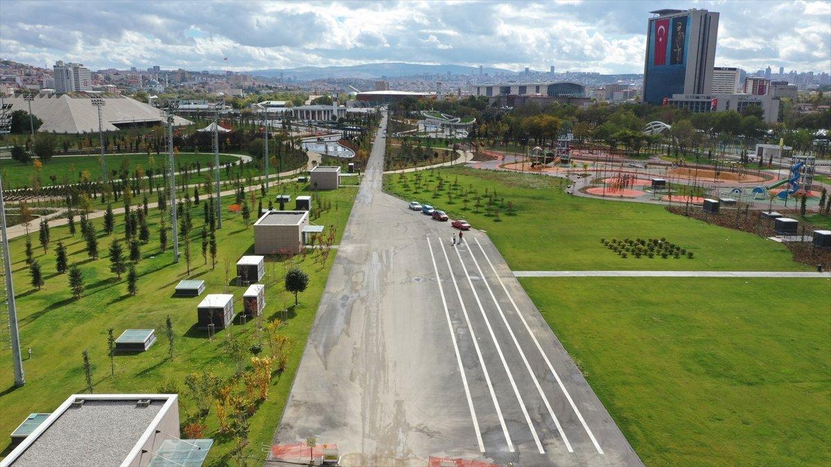 Ankara AKM Millet Bahçesi açıldı