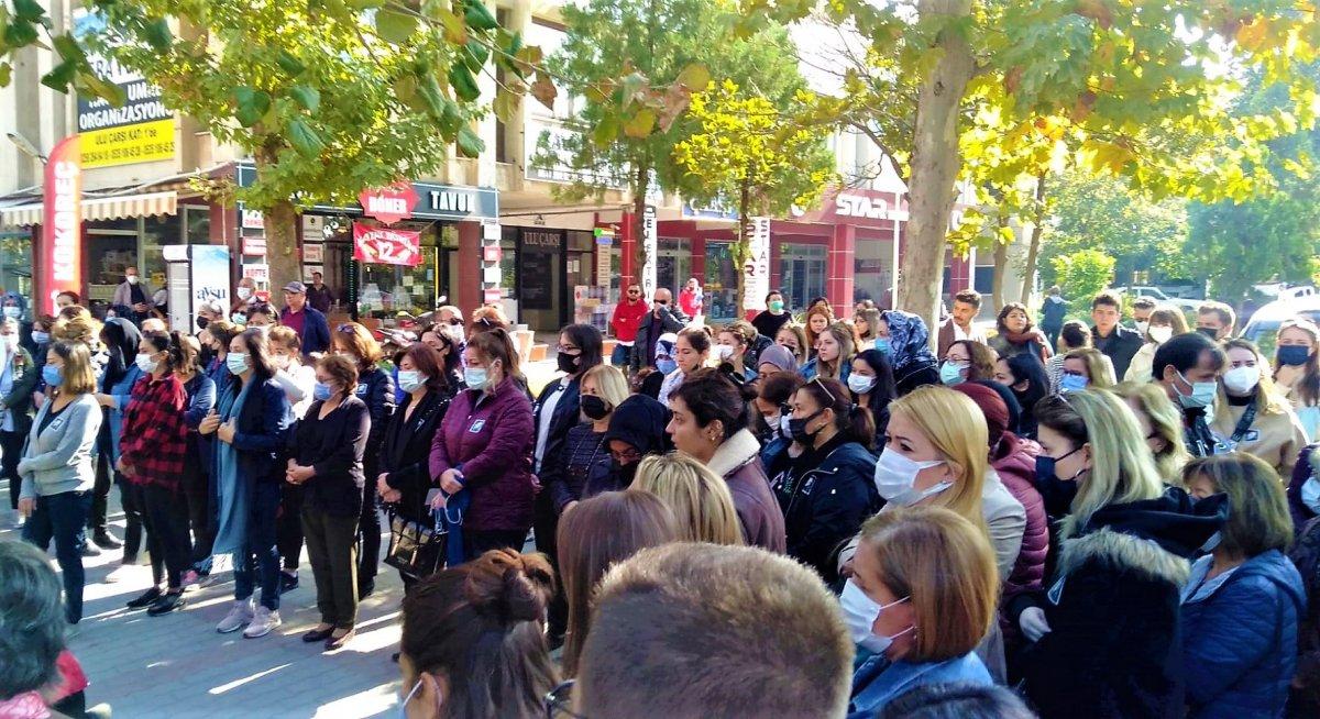 Boğazı kesilerek öldürülen Şebnem Şirin, son yolculuğuna uğurlandı