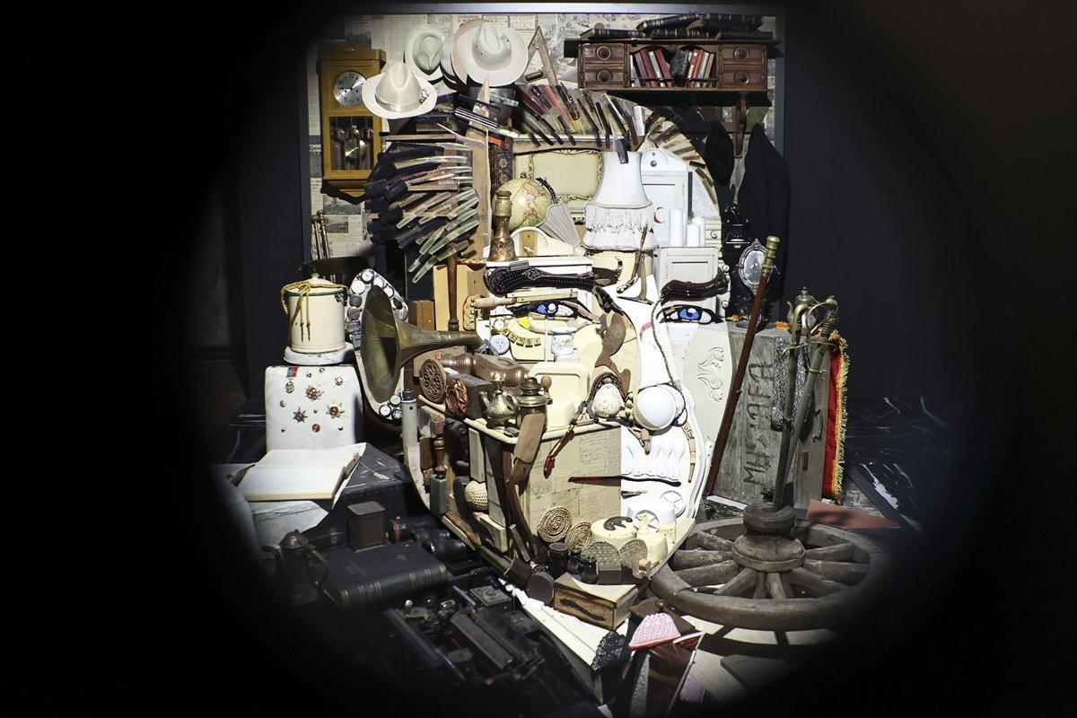 Anamorfoz Atatürk eseri 29 Ekim'de ziyarete açılacak