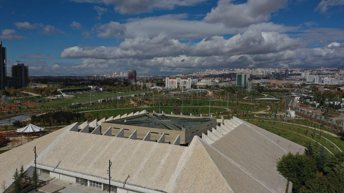 Ankara AKM Millet Bahçesi açıldı