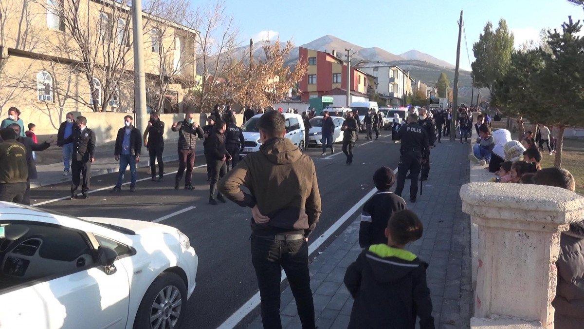 Erzurum'da düğün öncesi kısır gecesi hazırlığında kavga