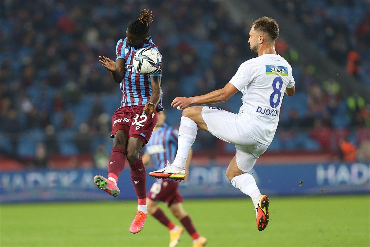 Trabzonspor, Çaykur Rizespor'u 2-1 yendi