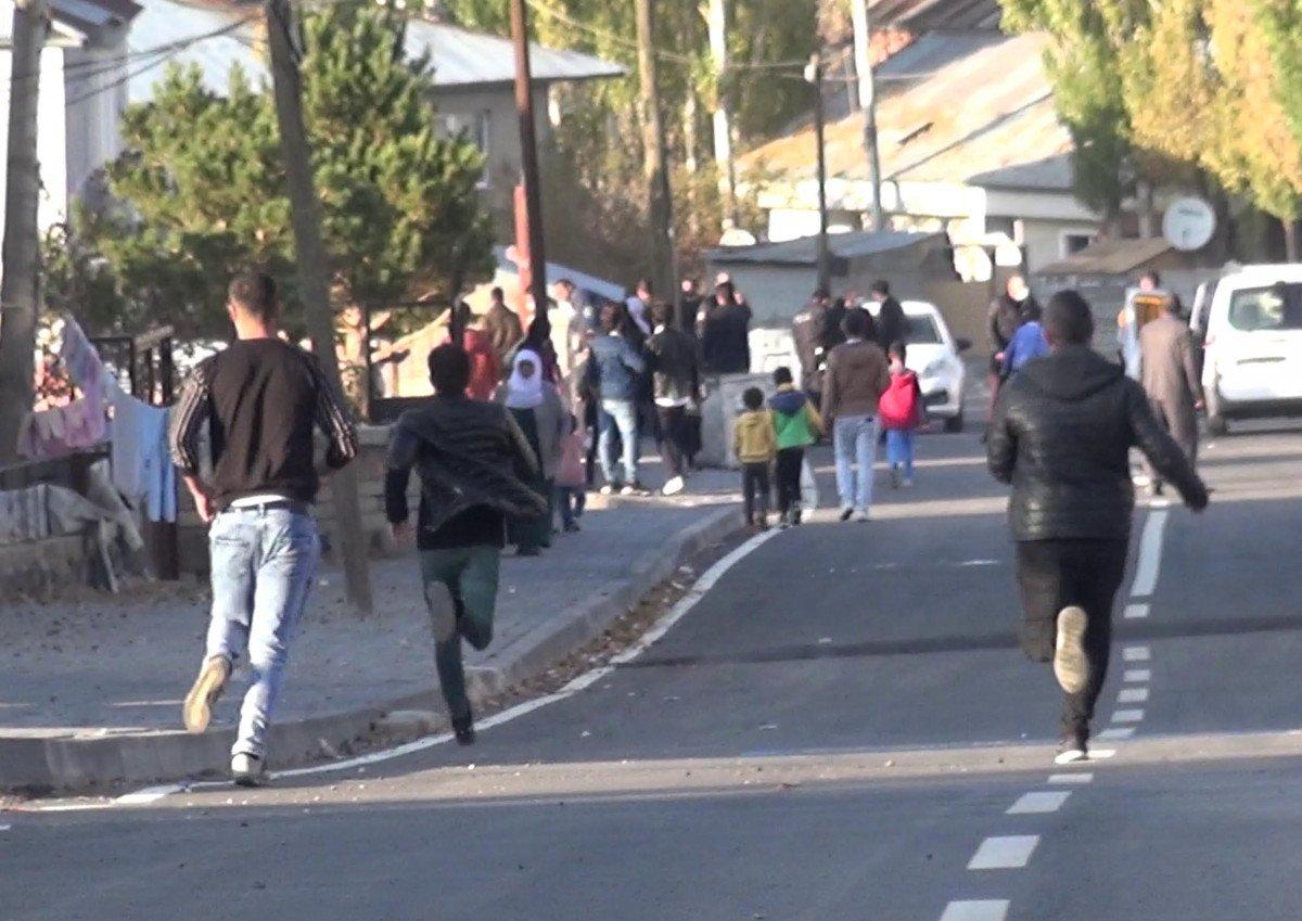 Erzurum'da düğün öncesi kısır gecesi hazırlığında kavga