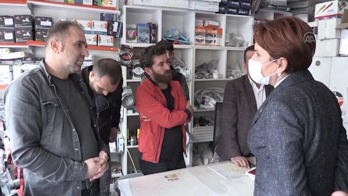 Meral Akşener'in Siirt ziyaretinde 'Burası Kürdistan' diyen kişiye gözaltı