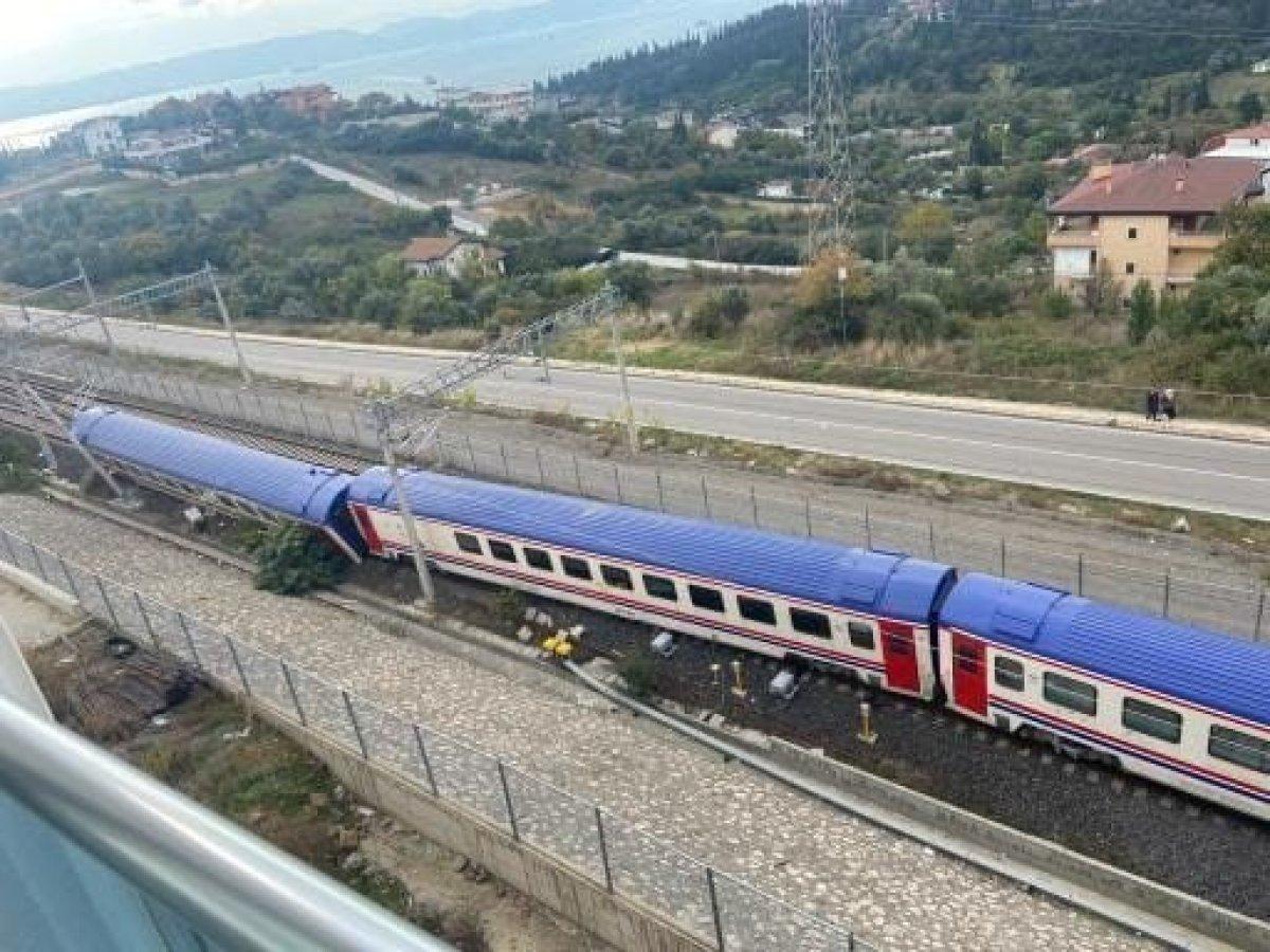 Kocaeli'de tren kazası: Soruşturma başlatıldı