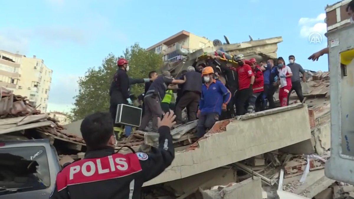 İzmir depreminde polis telsizinden yapılan konuşmalar
