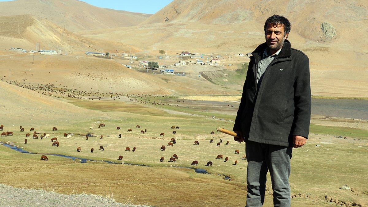 Ağrı yaylalarında çobanların dönüş hazırlığı