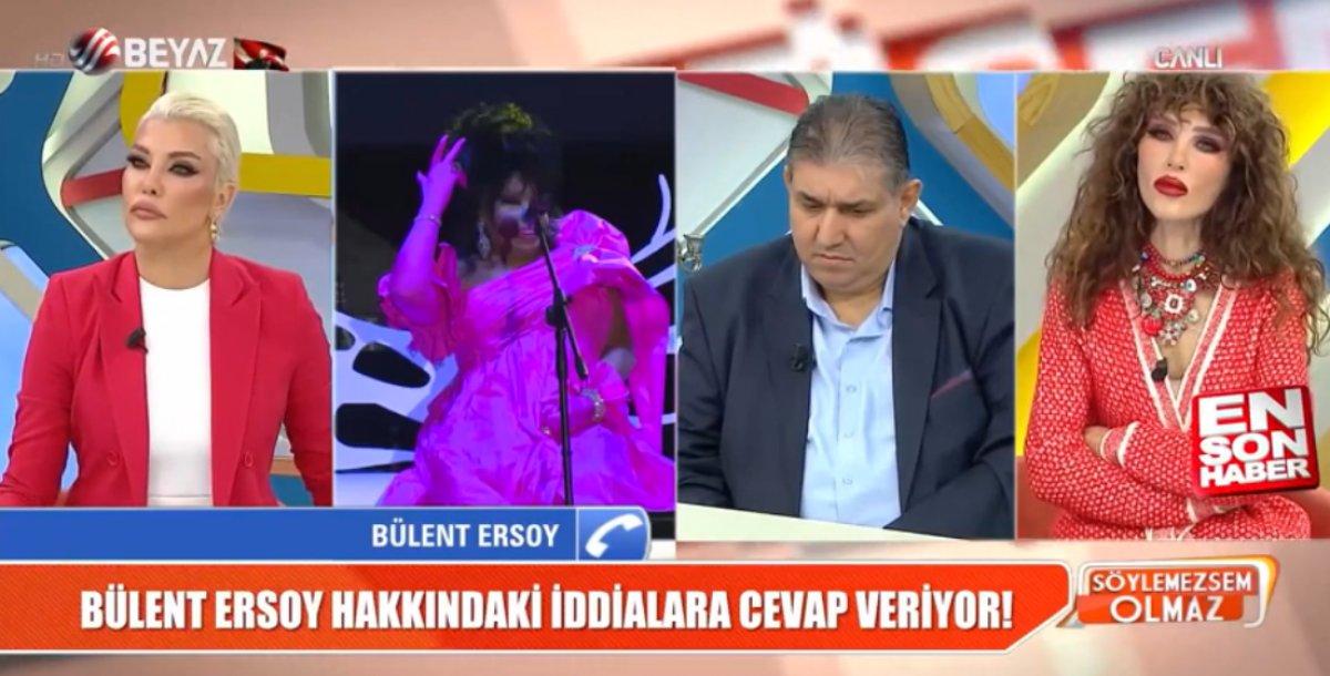 Bülent Ersoy canlı yayında davulcu Ahmet İzgi'yle kavga etti