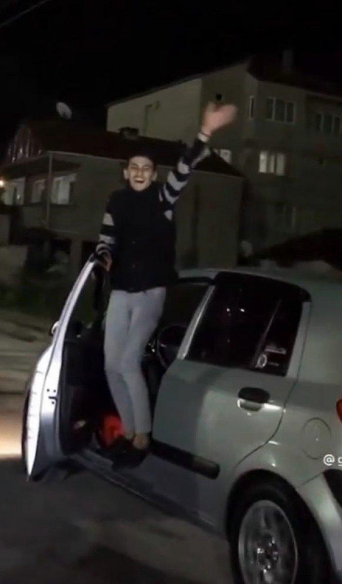 Sakarya'daki maganda cezasız kalmadı